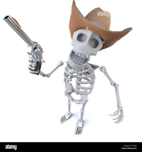 Skeleton Wearing Cowboy Hat Hi Res Stock Photography And Images Alamy