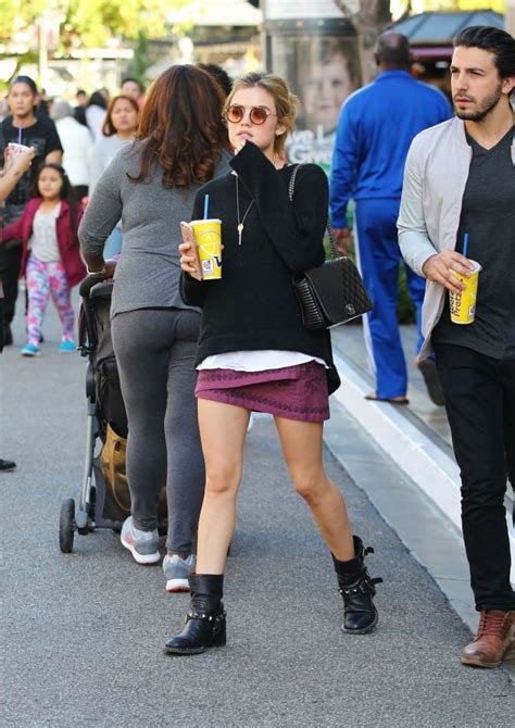 Lucy Hale In Mini Skirt 22 Gotceleb