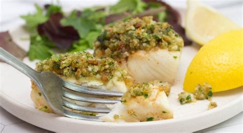 Herb Crusted Sea Bass