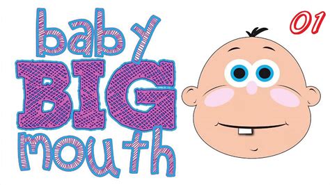 BABY BIG MOUTH | SURPRISE EGGS 2015| LEARN A WORD PART 1 - YouTube