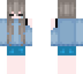 Blue Girl | Minecraft Skin