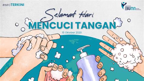 Selamat Hari Cuci Tangan Pakai Sabun Sedunia HCTS Yayasan BUMN