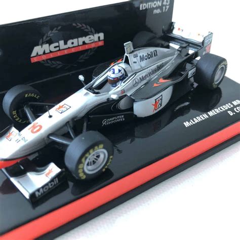 1997 David Coulthard Mclaren Mercedes Mp412 Minichamps 143 Scale Gpbox