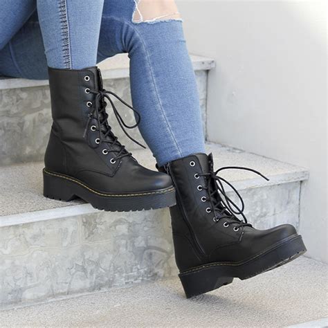 Venta Botas Militares Mujer Outlet En Stock