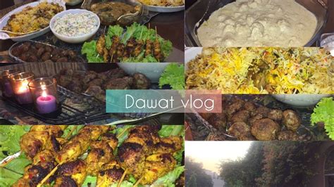 Dawat Vlog Bht Kam Waqt Me Bnaye Itny Khane Youtube