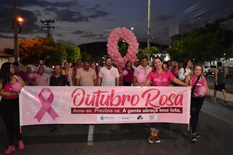 Prefeitura De Picos Promove Abertura Oficial Da Campanha Outubro Rosa