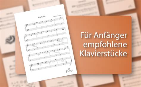 Best of Piano Klaviernoten für Anfänger berühmtesten Klavierstücke