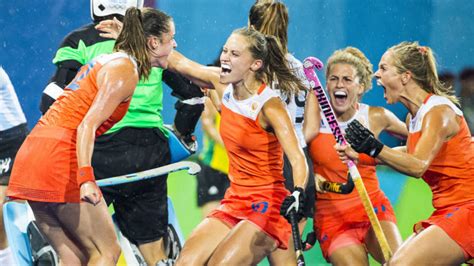 Hockeysters Naar Halve Finales Na Zinderende Wedstrijd Tegen