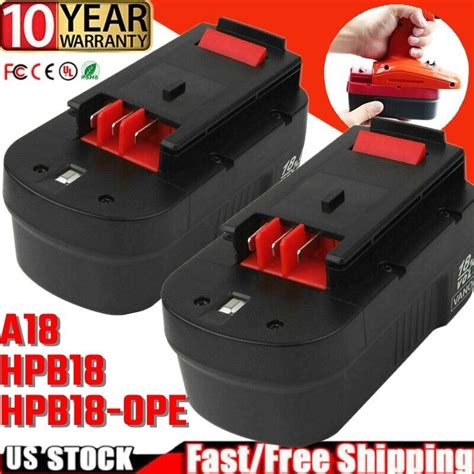 Pack 18v For Black And Decker Hpb18 18 Volt 45ah Battery Hpb18 Ope 244760 00a Ebay