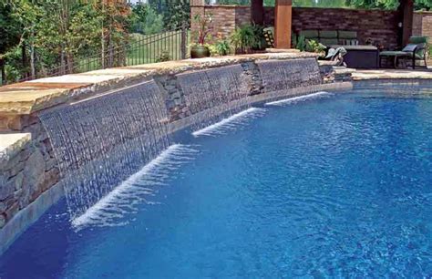 Simply Gorgeous Pool Waterfall Ideas