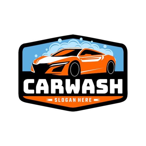 Premium Vector Car Wash Logo Template