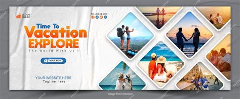 Premium PSD | Travel and tour banner design template