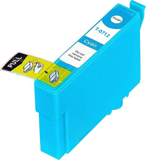 Epson Dx6000 Cyan Ink T0712 Compatible Ink Cartridge — Inkguru