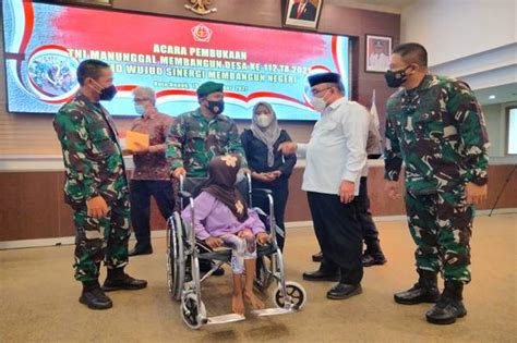 TMMD Ke 112 Di Depok Bentuk Komitmen TNI Bantu Masyarakat Di Tengah Pandemi