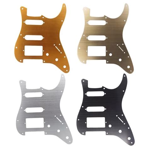 Metal 11 Holes SSH Guitar Pickguard Scratch Plate For Strat Electric