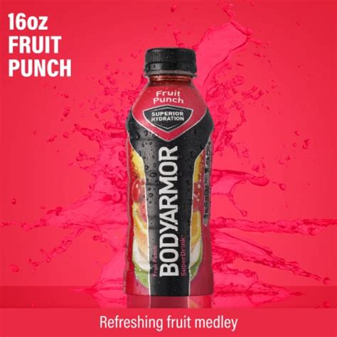 Bodyarmor Superdrink Fruit Punch Sports Drink Bottle 16 Fl Oz Kroger