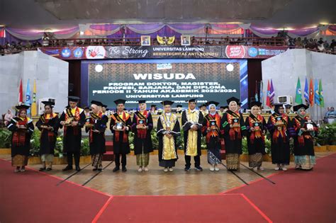 Unila Mewisuda 995 Mahasiswa Dari Berbagai Program Lidik Lampung