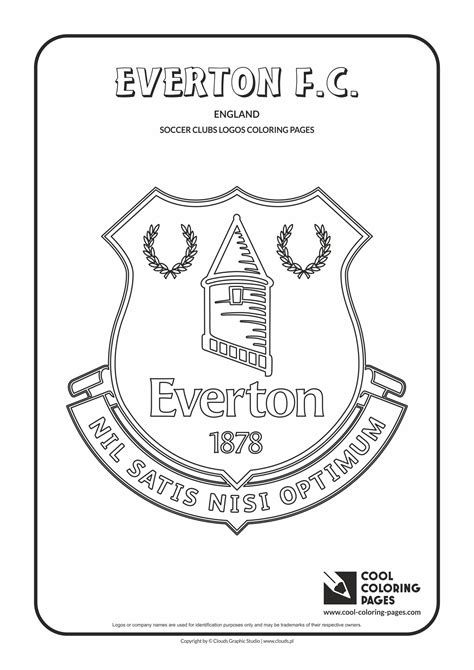 Cool Coloring Pages Everton F.C. logo Archives - Cool Coloring Pages | Free educational coloring ...