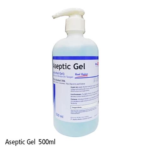 Aseptic Gel Hand Sanitizer 500ml 4Life Training First Aid Care