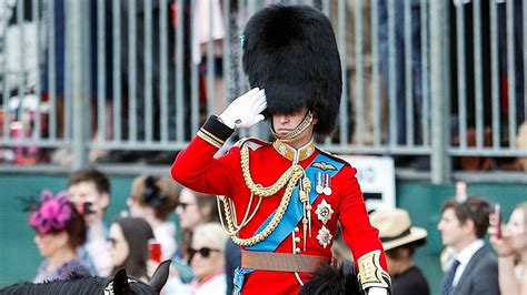 Trooping The Colour Rehearsals Prince William Takes Salute And