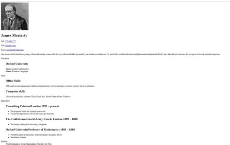 Create Resume CV Website Using HTML CSS Source Code