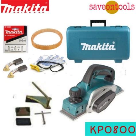 Makita Planer With Case Free Extra Blade Belt Carbon Brush Shopee