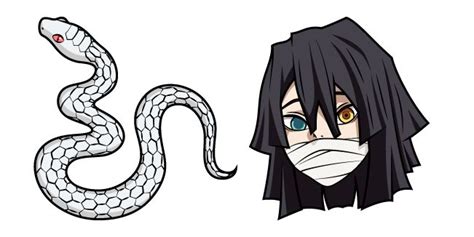 Serpent Hashira Obanai Iguro Cursors