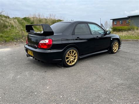 2005 55 Subaru Impreza Wrx Sti Blobeye Widetrack Dccd Prodrive Black Rare Car For Sale 2005