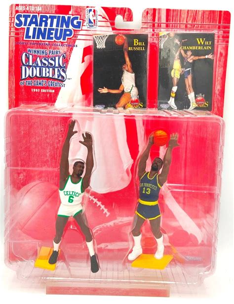 Vintage Slu Winning Pair Bill Russell Wilt Chamberlain Classic