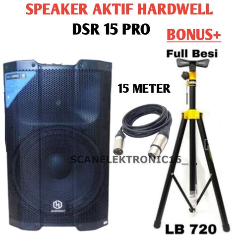 Jual Speaker Aktif Hardwell Dsr 15 Pro Dsr15pro 500 Watt Shopee