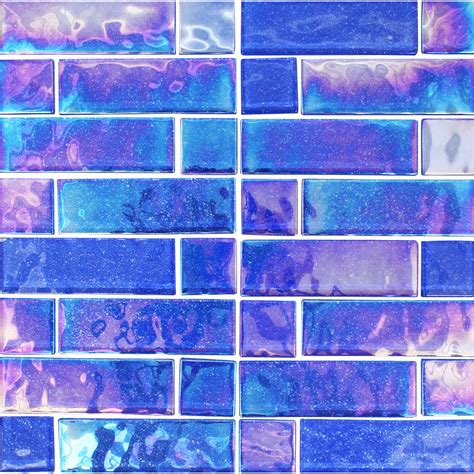 Aquatica Tropic Mixed Linear Glass Pool Tile 12 X12 Stardust Co