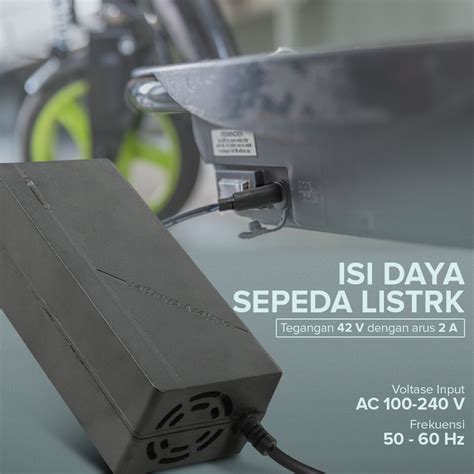 Jual Alat Adaptor Charger Aki Baterai Sepeda Motor Skuter Listrik