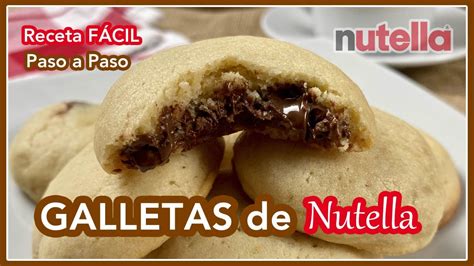 Descubrir Imagen Galletas Rellenas De Nutella Receta Facil