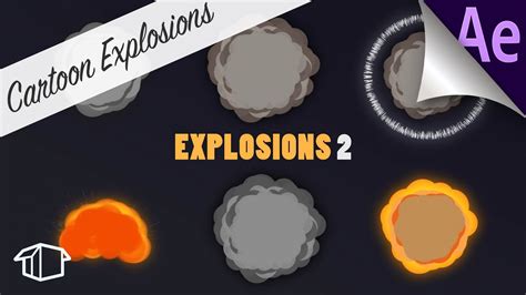 How To Make 2D Explosions After Effects Tutorial No Plugins YouTube