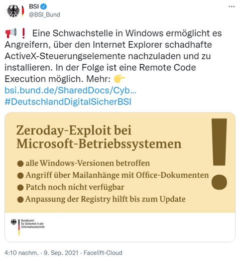 Mshtml Schwachstelle Cve Kritischer Als Bekanntborns It Und