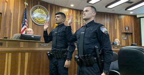 Hanford Police Department welcomes 2 new officers | Local News ...