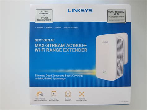 Linksys Re7000 Max Stream Ac1900 Mu Mimo Wi Fi Range Extender Blog