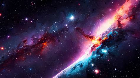 Deep Space 4K OLed Wallpaper