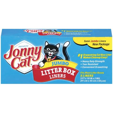 Jonny Cat Jonny Cat C00154 Cat Litter Box Liners 5box