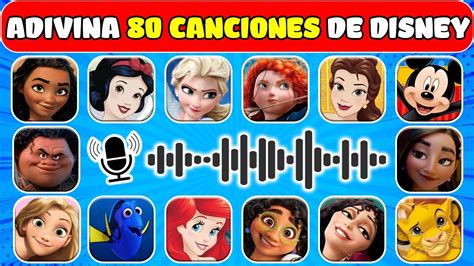 Adivina Quien CANTA Por Las Mejores 80 CANCIONES DE DISNEY Elsa