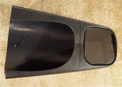 11600 Cipa Black Plastic Towing Left Only Mirror Fits F 150 F 250 And Expedition Ebay