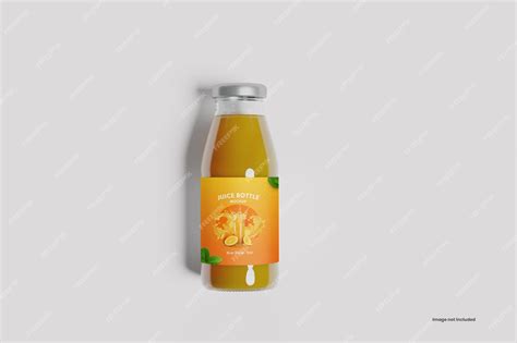 Premium PSD | Juice Bottle Mockup