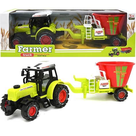 TRAKTOR Z SIEWNIKIEM MASZYNĄ ROLNICZĄ FARMER 12595555390 Allegro pl