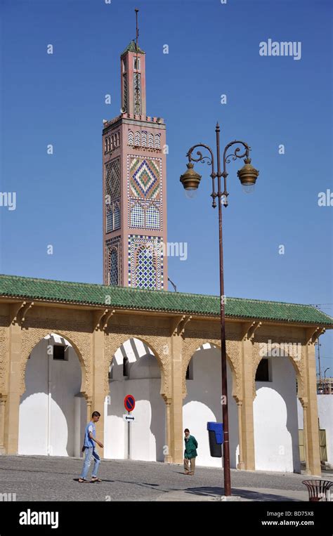 Minaret Of Sidi Bouabid Mosque Grand Socco Tangier Tangier Tétouan