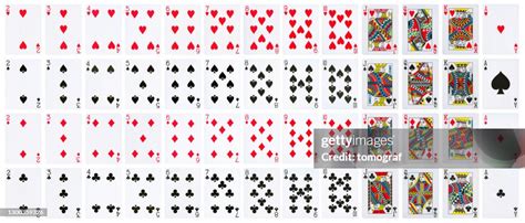 Playing Cards Full Deck Isolated High-Res Stock Photo - Getty Images