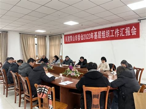 民建黄山市委会召开2023年基层组织工作汇报交流会 会务动态 中国民主建国会安徽委员会