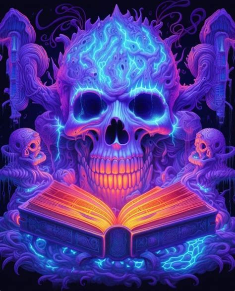 Pin By George Schreffler On Skulls In Colorful Skull Art Skull