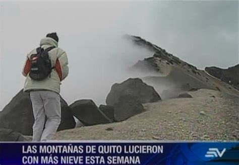 Ecuavisa On Twitter Video Impresionantes Im Genes De Los Nevados Se