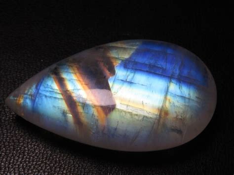 Rainbow Moonstone Aaaaa High Quality Smooth Pear Shape Etsy Australia