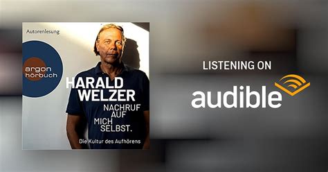 Nachruf Auf Mich Selbst By Harald Welzer Audiobook Audible Au